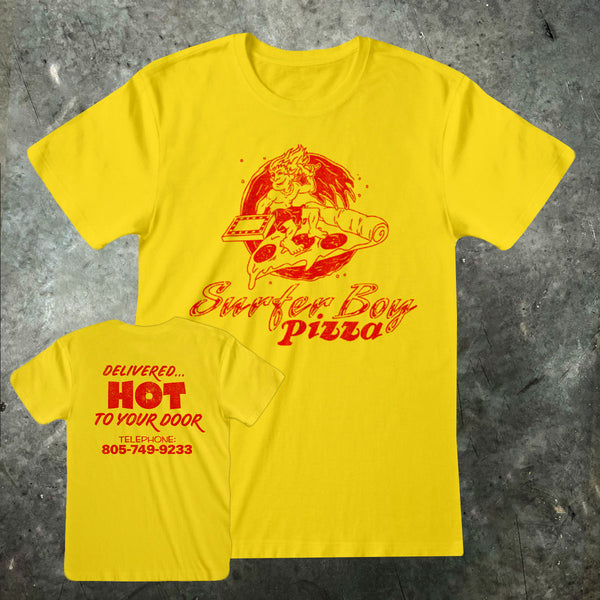 Stranger Things Surfer Boy Pizza T Shirt