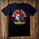 Vampire Diaries Mystic Falls Timberwolves T Shirt