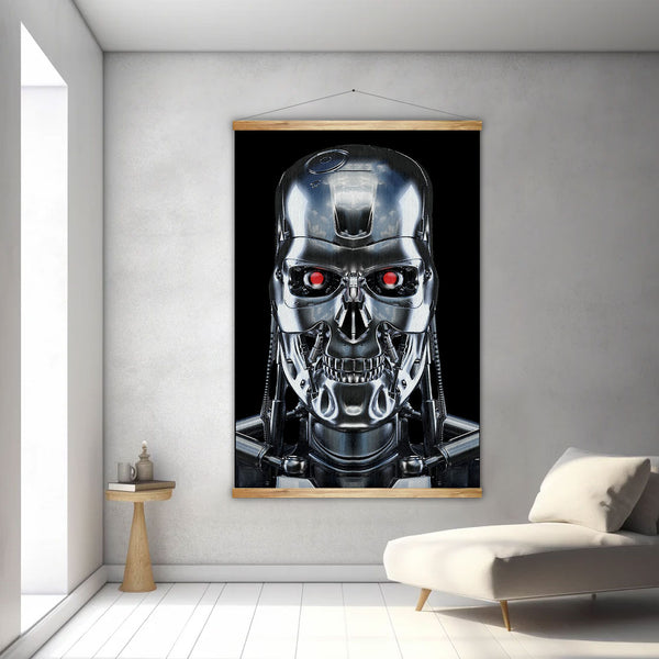 Terminator T800 Canvas Poster