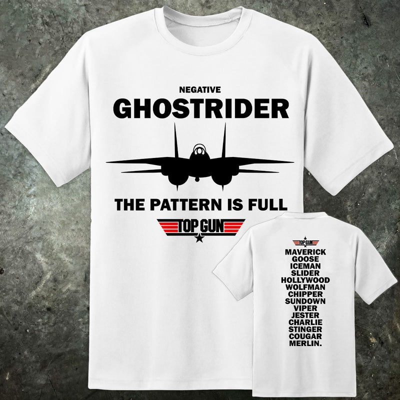 Top Gun Negative Ghostrider T Shirt - Mens