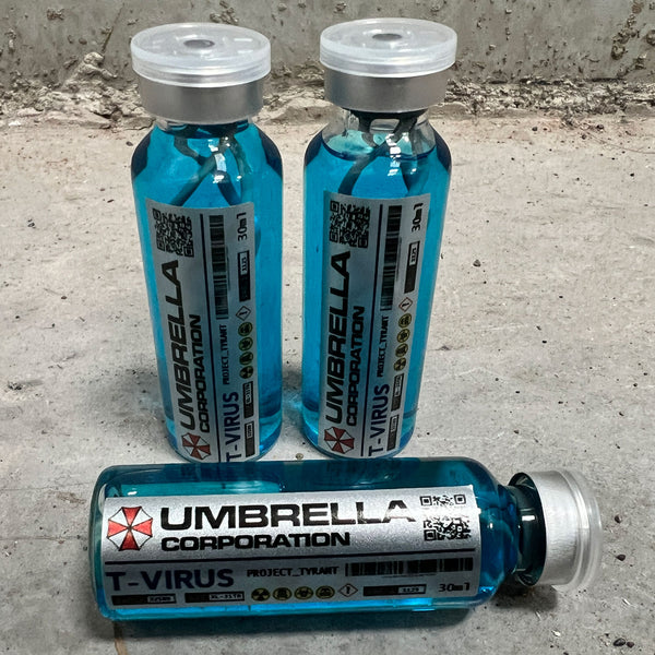 Resident Evil Umbrella Corporation T-Virus Vial
