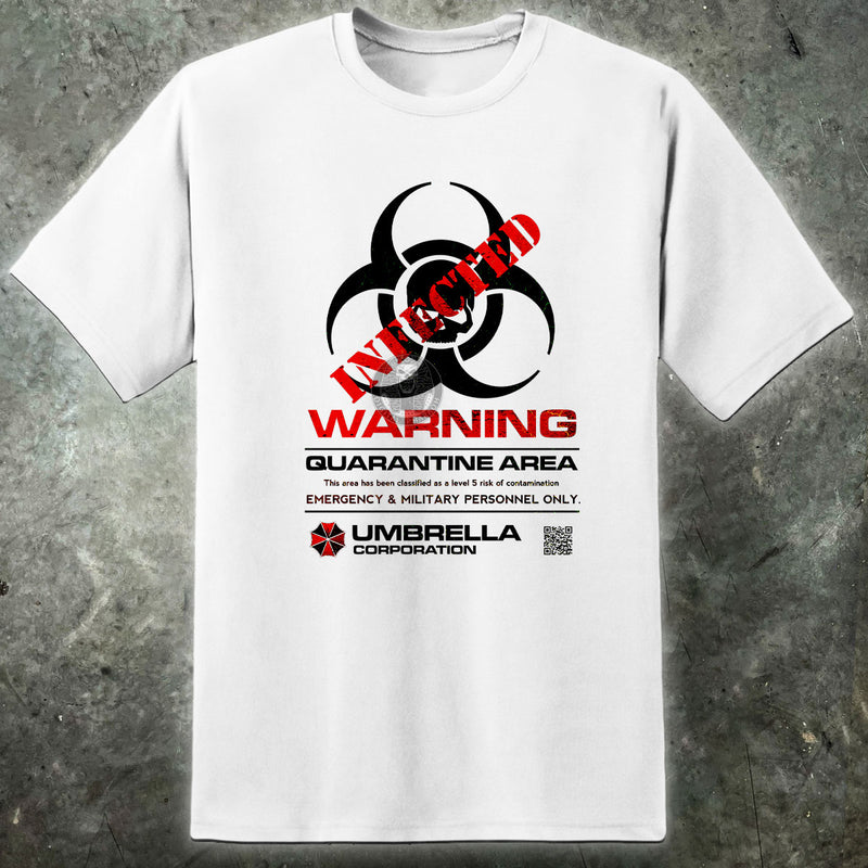 Resident Evil Umbrella Corporation Infected Mens T Shirt