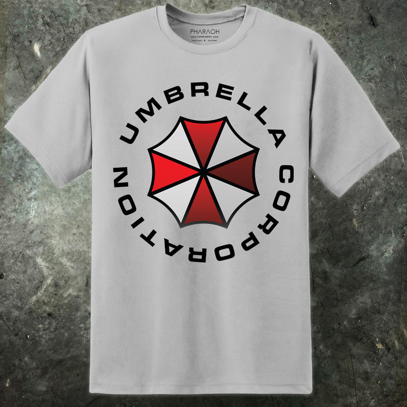 Resident Evil Umbrella Corp Logo T Shirt - Mens - Digital Pharaoh UK