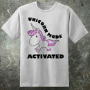 Mens Unicorn Mode T Shirt - Digital Pharaoh UK