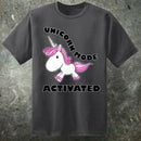 Mens Unicorn Mode T Shirt - Digital Pharaoh UK