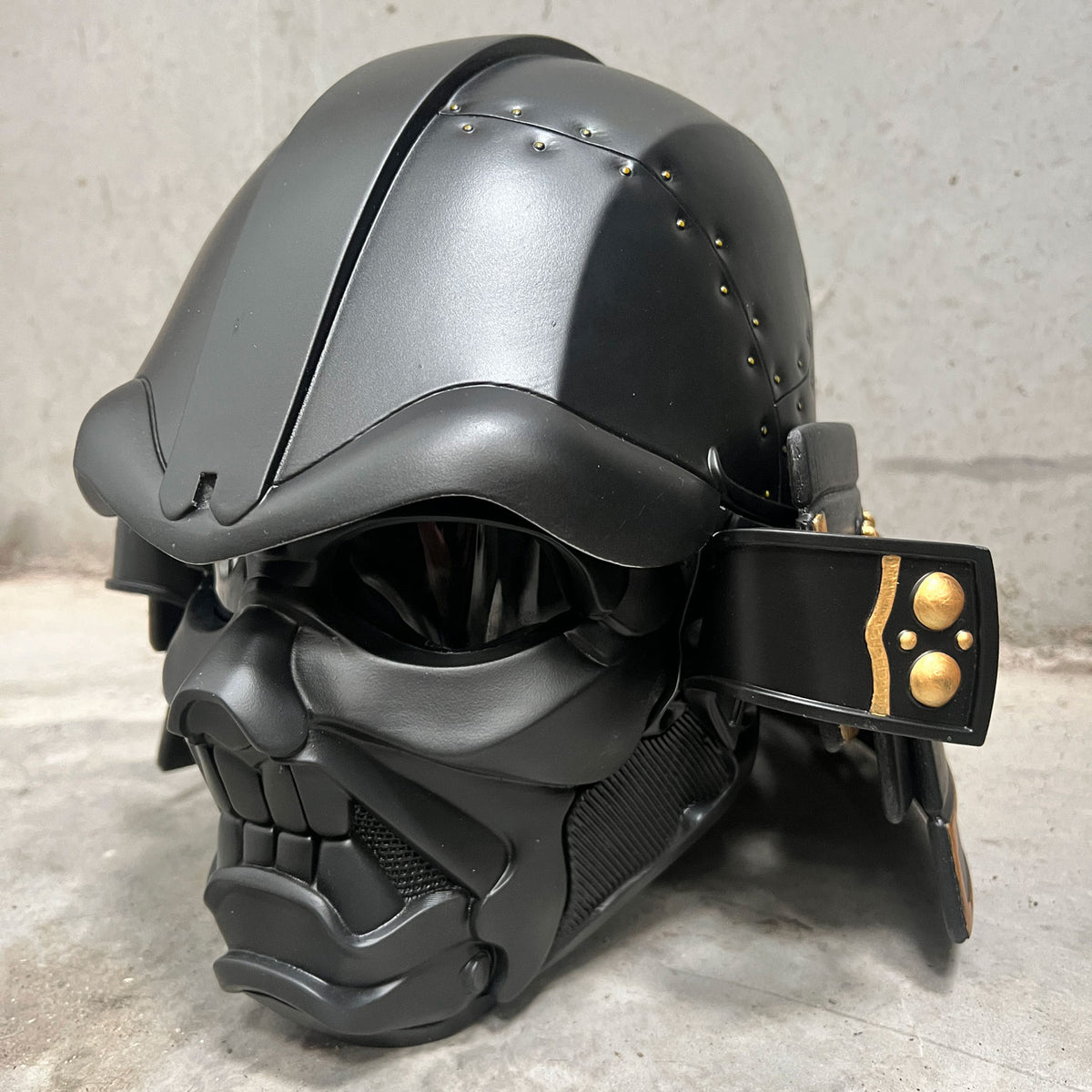 dot approved darth vader motorcycle helmet - PRECISION CRAFTED REPLICA Premium Integrated Matrix/P.I.M Darth Vader Motorcycle Helmet Helmet