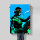 Vasquez Aliens USCM Giant Wall Poster