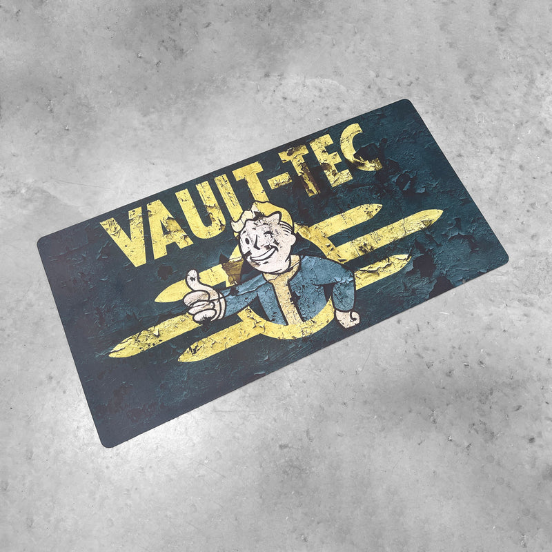 Vault Fallout Mat Fallout Inspired Vault-Tec Gaming Mat