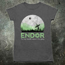 Camiseta de mujer de la viernes por el endor inspirado en Star Wars