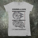 Star Wars Millenium Falcon Dames T -shirt
