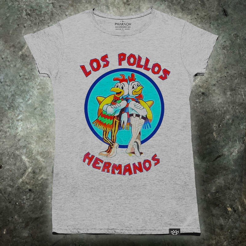 Breaking Bad Los Pollos Hermanos Camiseta para mujer