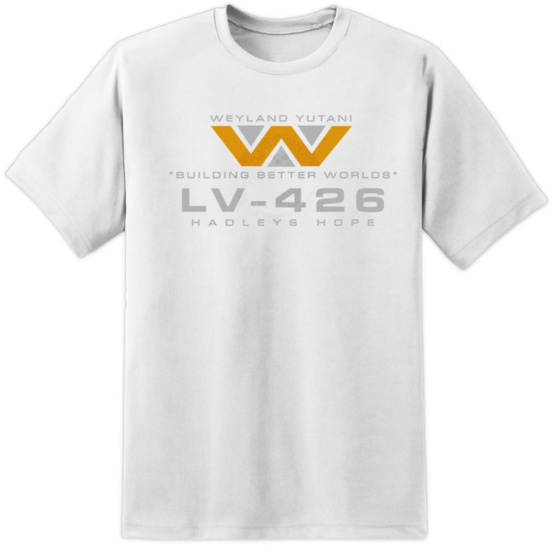 Aliens LV426 Hadleys Hope Mens T Shirt - Digital Pharaoh UK