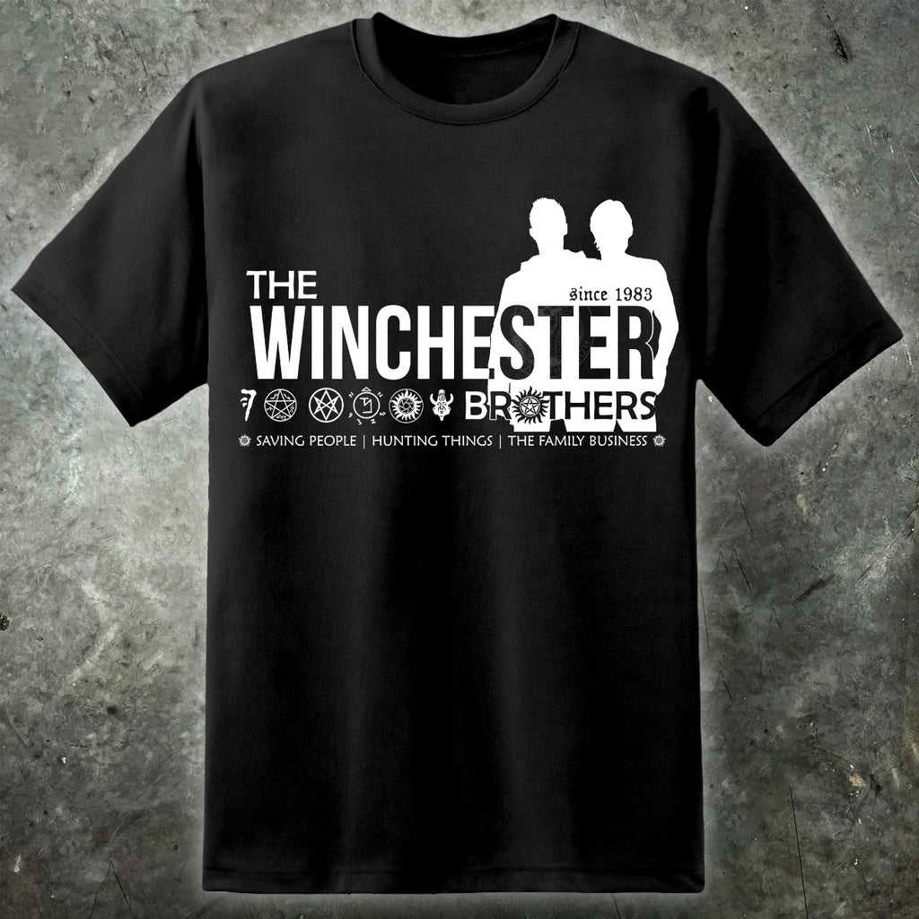 T-Shirt-People Body Bébé Winchester Demon Hunters - 100% Coton Bio Imprimé De Qualité