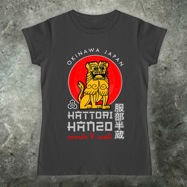 Hattori Hanzo Swords & Sushi Womens T Shirt (2)