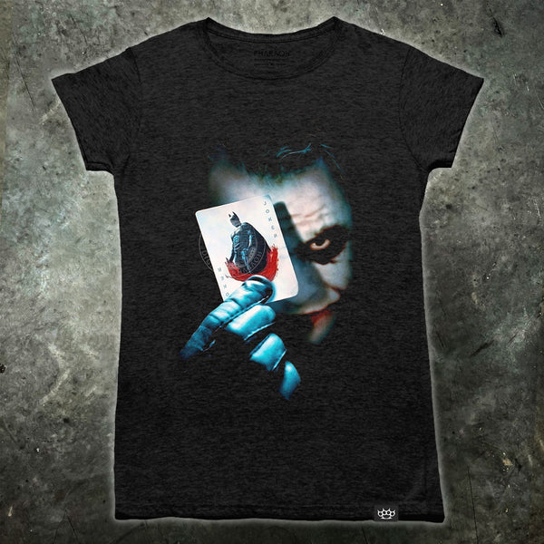 The Joker "Card" Womens T Shirt