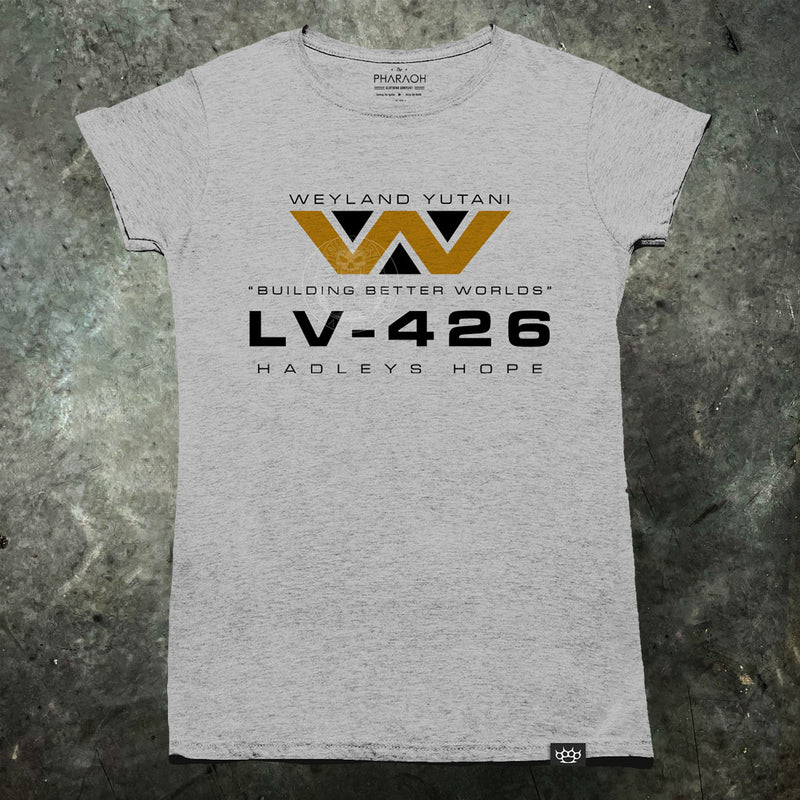 Aliens LV426 Weyland Yutani Colonist Womens T Shirt
