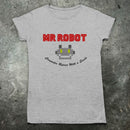 Mr Robot Computer repareert dames t -shirt