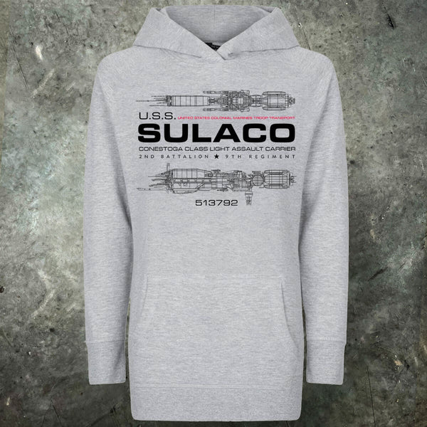 Aliens Sulaco Womens Hoodie - Digital Pharaoh UK