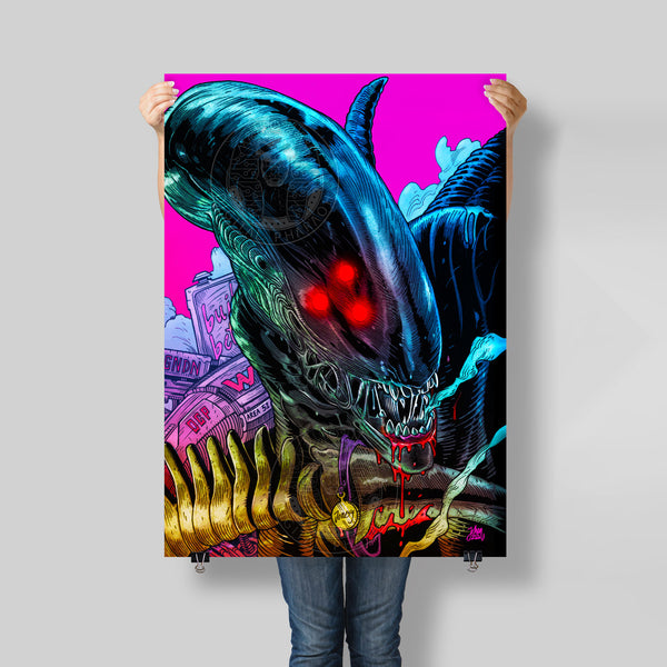 【新品 特大サイズ No 121】 ポップアートパネル エイリアン Alien xeno_600x600_crop_center.jpg?v