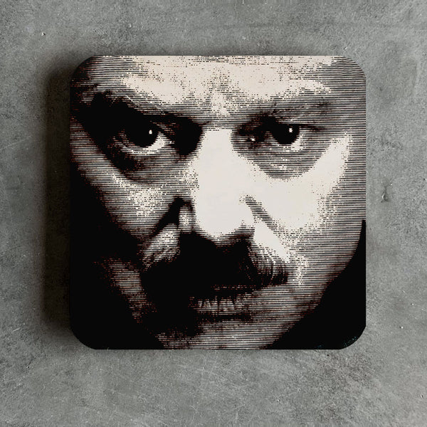 1984 Big Brother Face Drinks Coaster - Digital Pharaoh UK