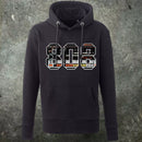 TR808 Retro Drum Synth Mens Hoodie - Digital Pharaoh UK