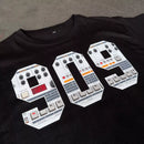 TR 909 Retro Synth Mens T Shirt - Digital Pharaoh UK