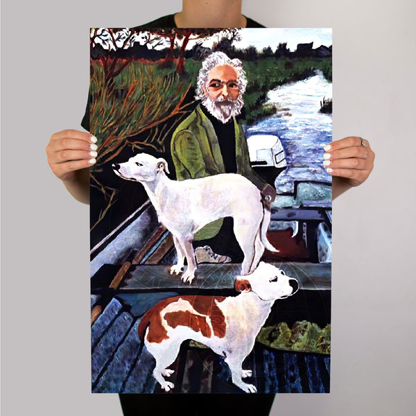 Goodfellas Dog Painting Metal Poster - Digital Pharaoh UK