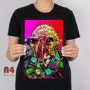 Brundle Fly Cybernosferatu Metal Poster - Digital Pharaoh UK