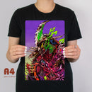 Shredder Teenage Mutant Ninja Turtles Metal Poster - Digital Pharaoh UK