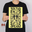 Zoltar Speaks Ticket Metal Poster - Digital Pharaoh UK