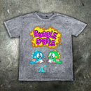 Bubble Bobble Distressed Retro Gamer T Shirt - Digital Pharaoh UK