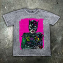 Catwoman Distressed Cybernosferatu T Shirt - Digital Pharaoh UK