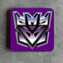 Decepticons 80s Style Drinks Coaster - Digital Pharaoh UK