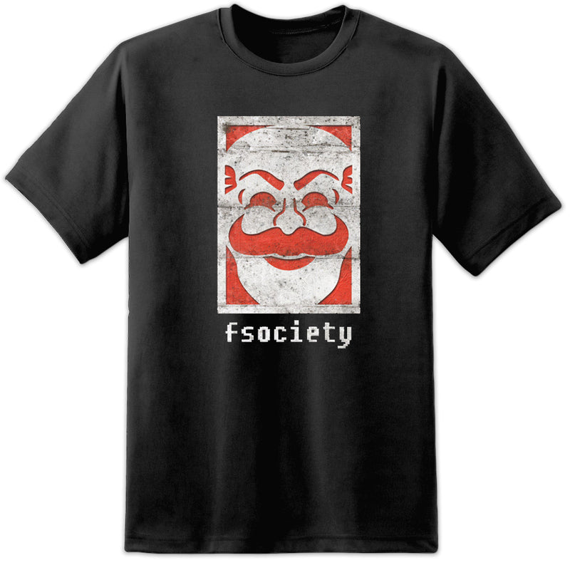 Mr Robot - FSOCIETY Hacker Collective T Shirt - Digital Pharaoh UK