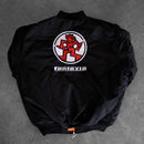 FANTAZIA Dancing Man Embroidered Bomber Jacket - Digital Pharaoh UK