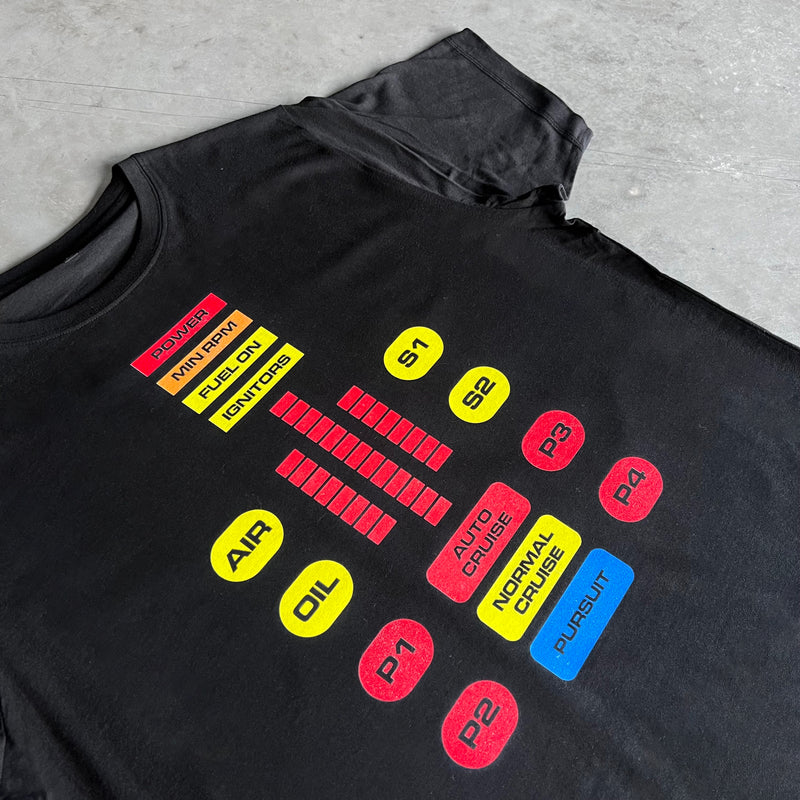 Mens Knight Rider KITT Console T Shirt - Digital Pharaoh UK