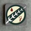 Boba Fett Mandalorian Clan Drinks Coaster - Digital Pharaoh UK