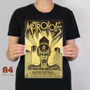 Metropolis Vintage Metal Movie Poster - Digital Pharaoh UK