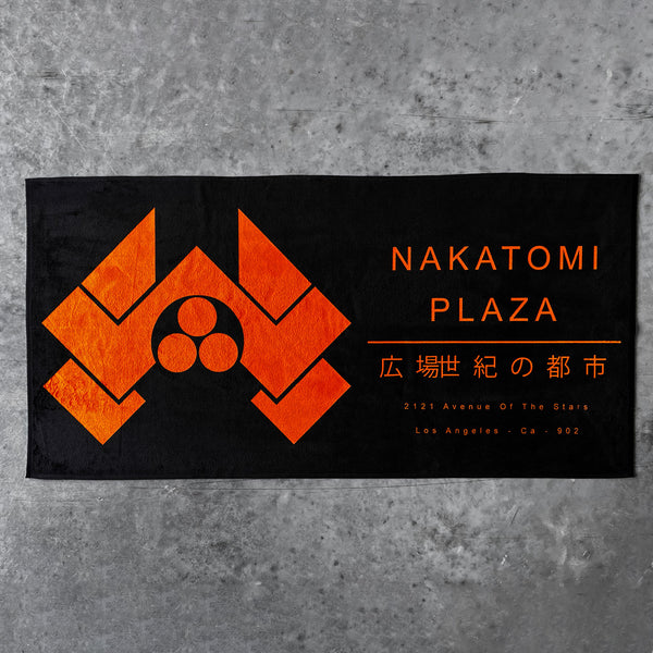 Die Hard Nakatomi Plaza Bath Towel - Digital Pharaoh UK