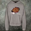 Pork Chop Express Distressed Mens Hoodie - Digital Pharaoh UK