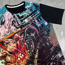 Robocop Retired Artwork Mens Panel T Shirt - Digital Pharaoh UK