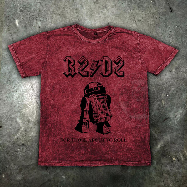 Star Wars R2D2 Mens Distressed Rock T Shirt - Digital Pharaoh UK