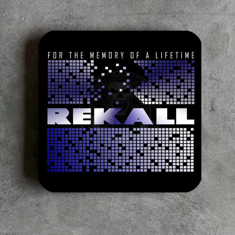 Total Rekall Drinks Coaster - Digital Pharaoh UK