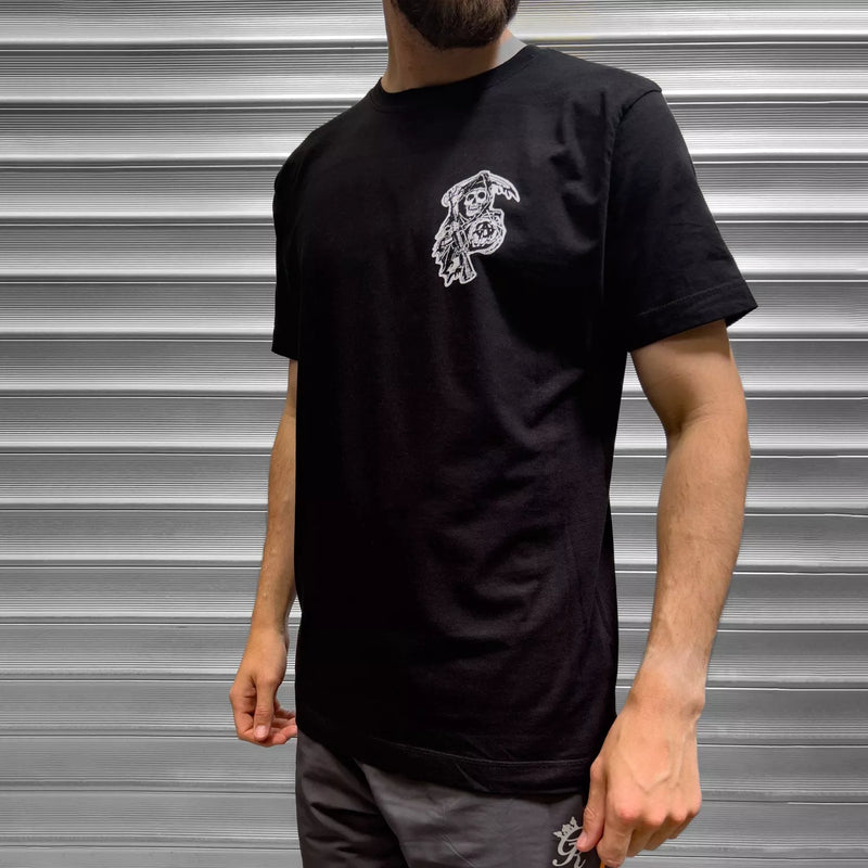 Sons Anarchy Distressed Reaper T Shirt - Digital Pharaoh UK
