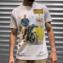 Steve McQueen The Great Escape Motorbike T Shirt - Digital Pharaoh UK
