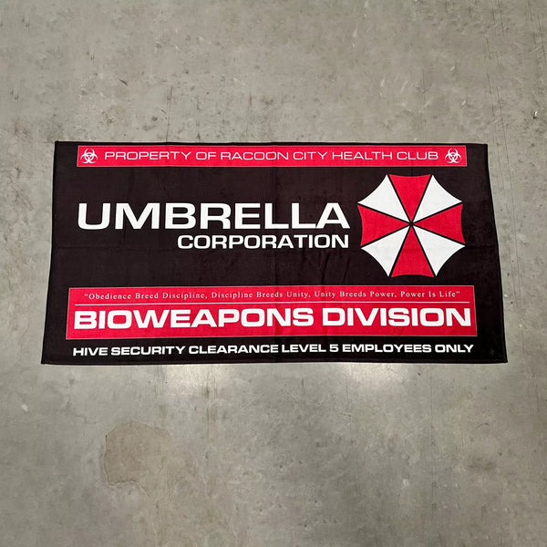 Umbrella Corporation Resident Evil Bath Towel