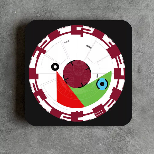 Star Wars Inspired Death Star Graphic Drinks Coaster - Digital Pharaoh UK