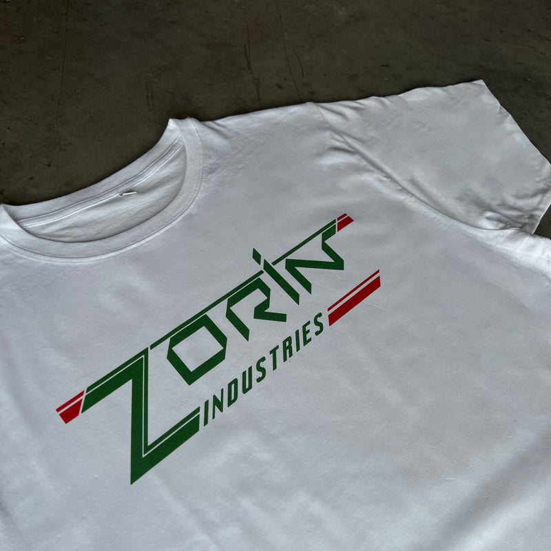 James Bond Zorin Industries Text T Shirt - Digital Pharaoh UK