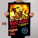 Aliens BUG HUNT Metal Poster - Digital Pharaoh UK