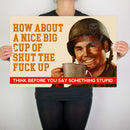 Funny WW2 Metal Wall Sign - Digital Pharaoh UK